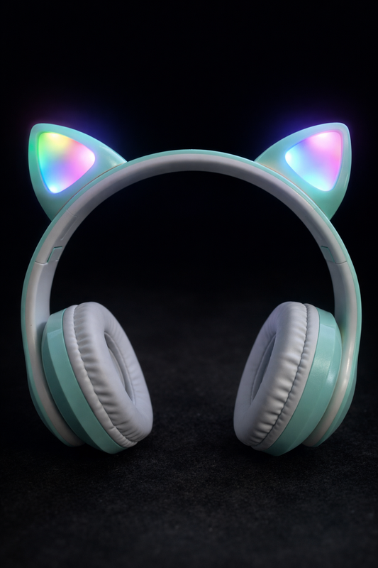 Audífonos estilo orejas de gata