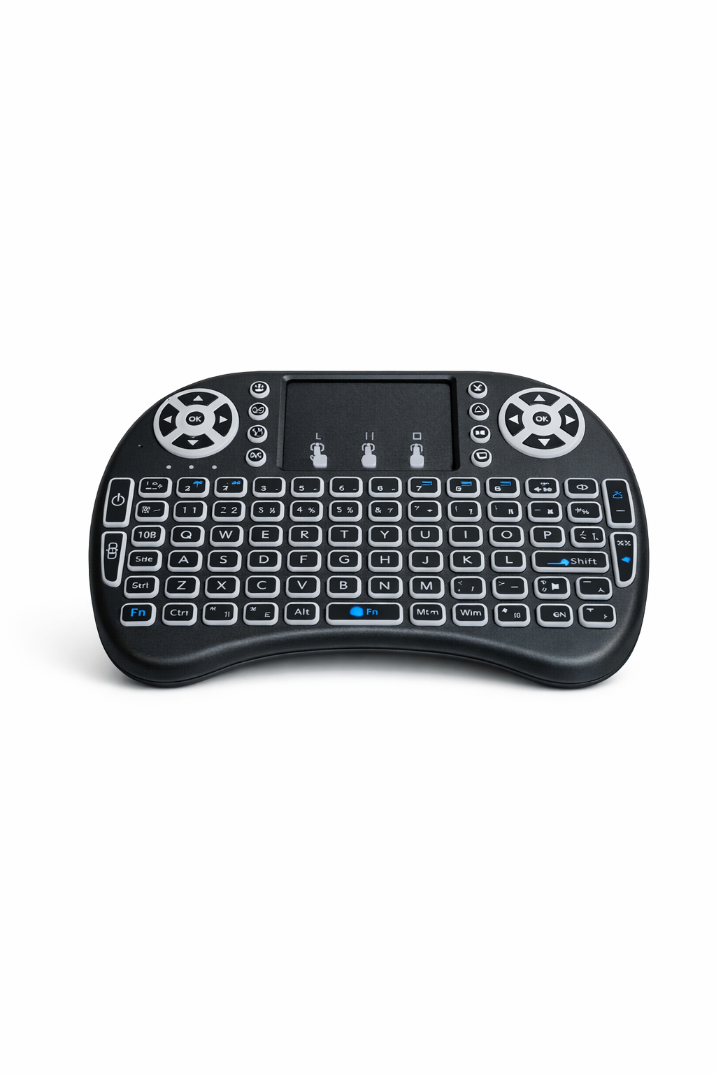 Mini Teclado Inalámbrico con Touchpad y Retroiluminación LED