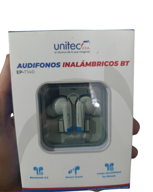 Audífonos negro inalámbricos negros