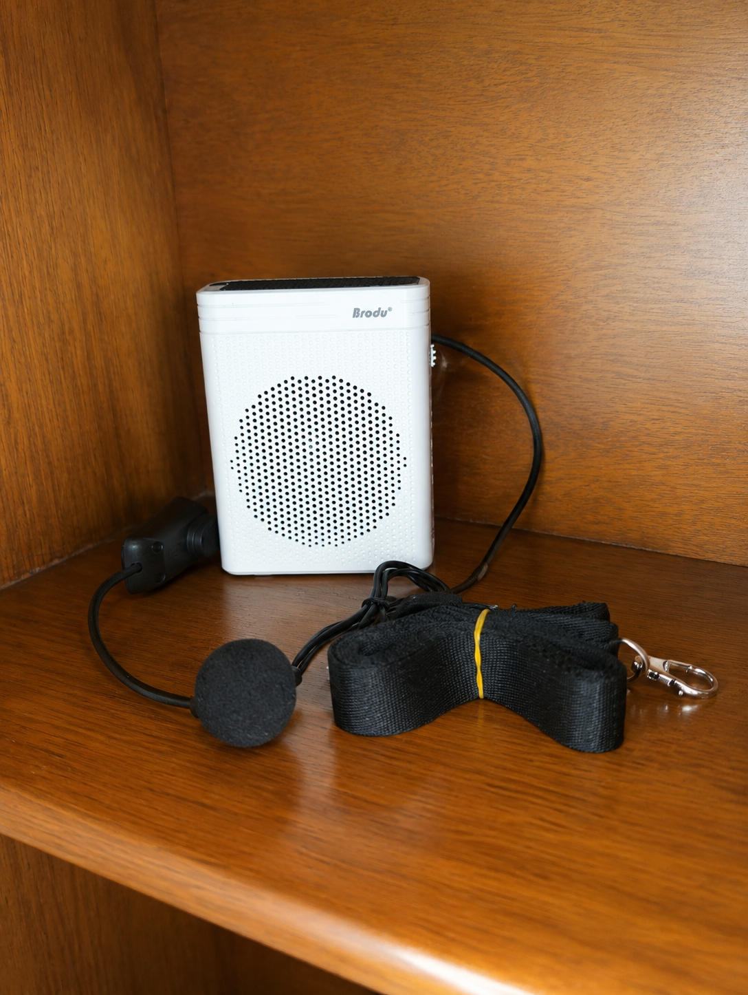 Radio parlante micrófono vocero