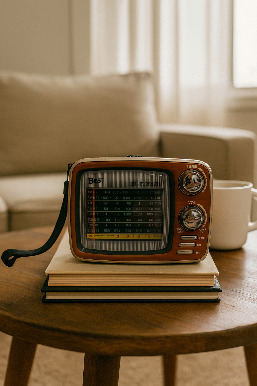 Radio estilo vintage