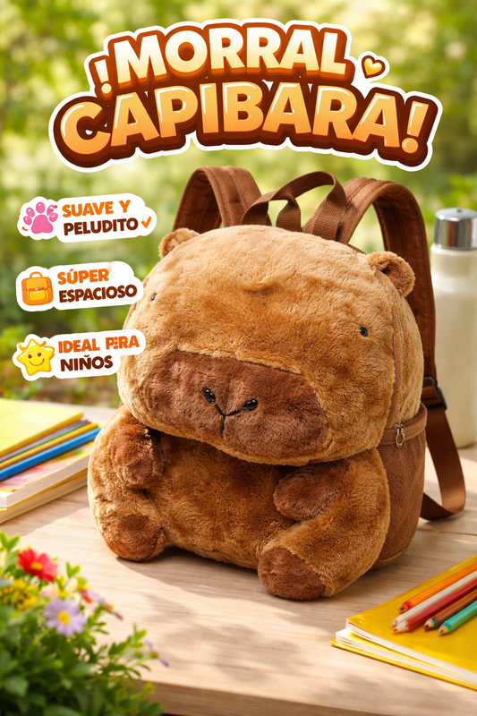 Mochila capibara
