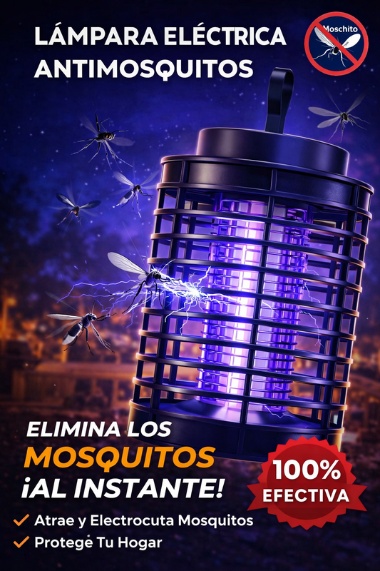 Lámpara mata mosquitos pequeña