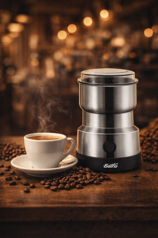Molino electrico de acero inoxidable para café moledor
