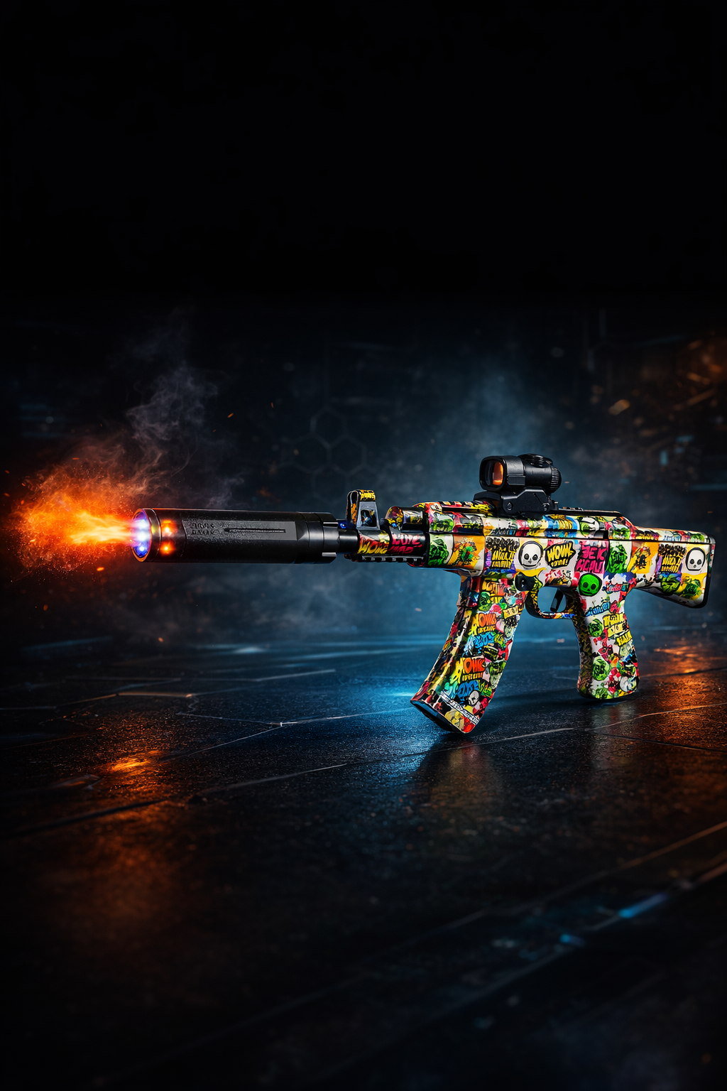 Pistola Hidrogel AK47 - Rifle de Juguete Recargable