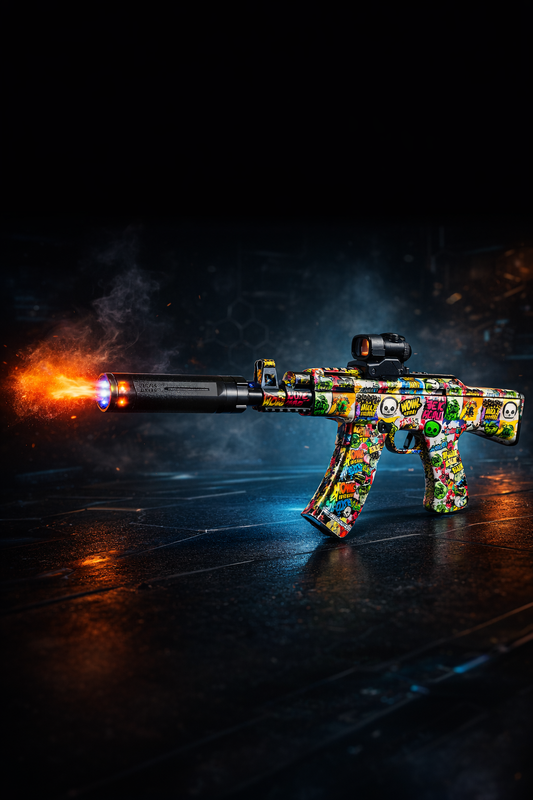 Pistola Hidrogel AK47 - Rifle de Juguete Recargable