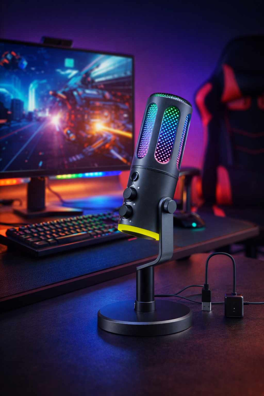 Micrófono Streamer Bluetooth