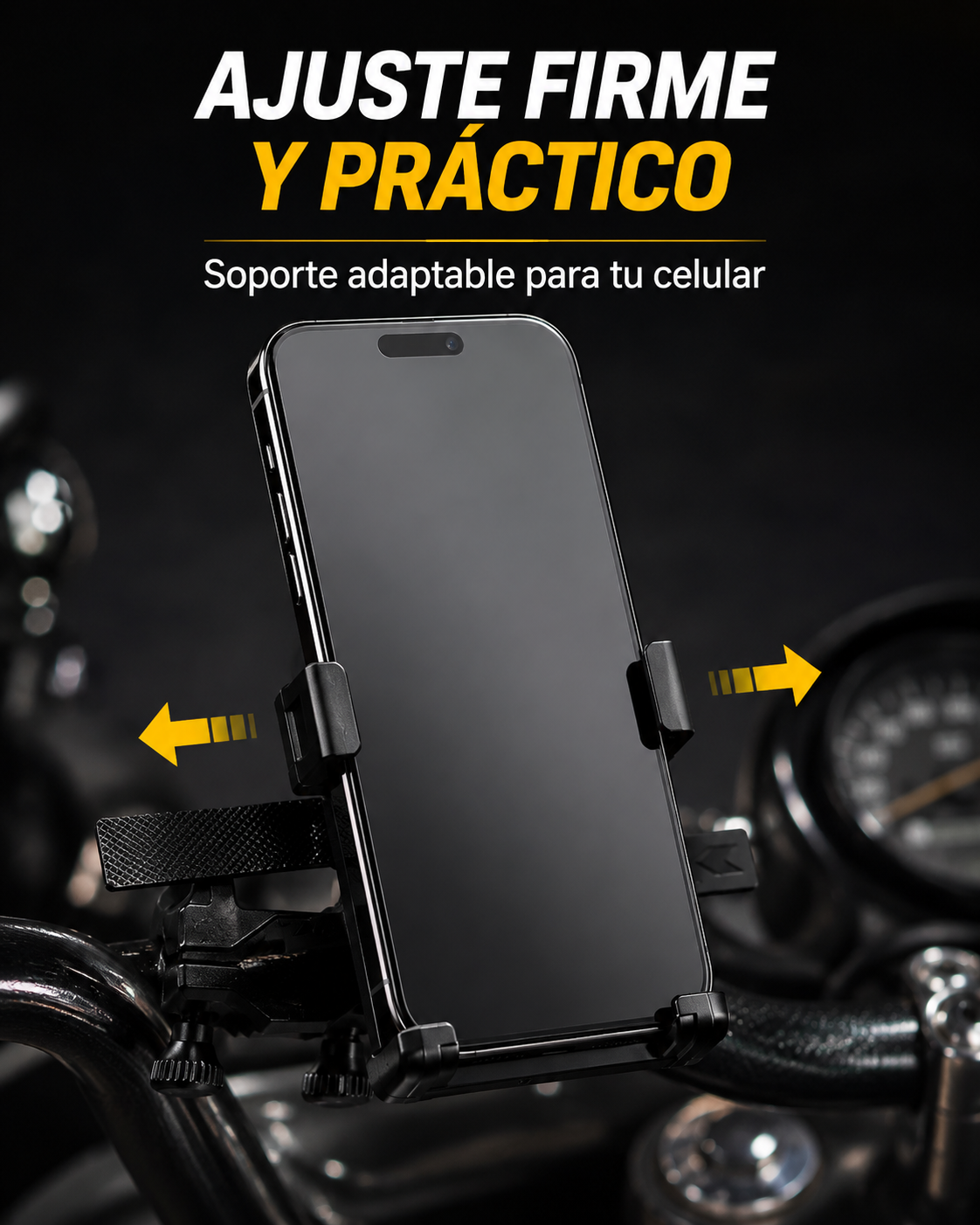 Soporte para celular Manurio y espejo