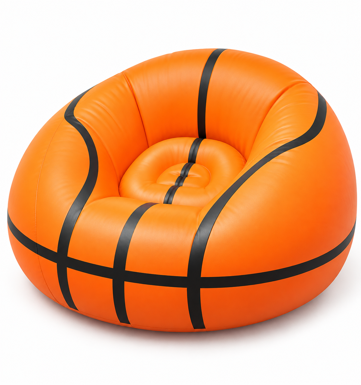 Sofa inflable estilo baloncesto