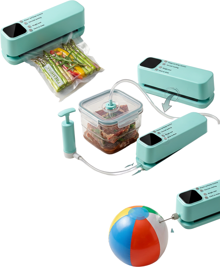 Selladora al vacio multifunciones