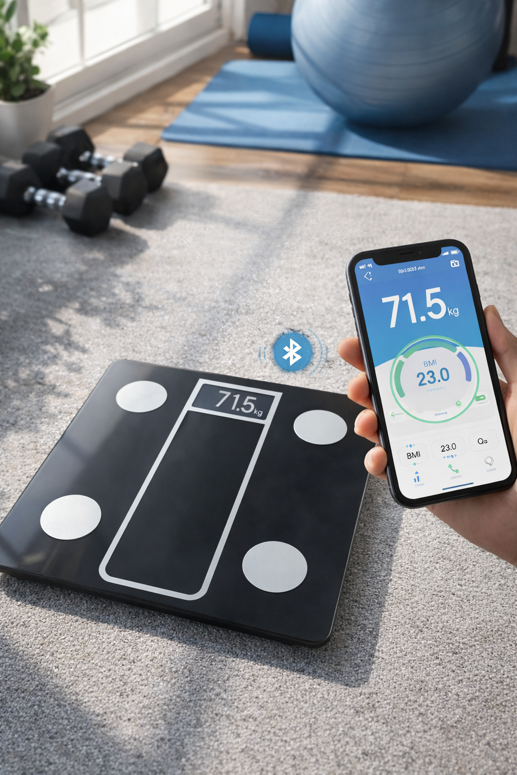 Báscula Inteligente con Bluetooth