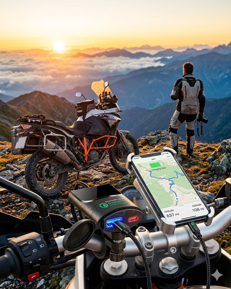 Cargador de moto